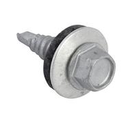 Forgefix Techfast Hex Head Stitching Screw Self-Drill 6.3 X 22mm Pack 100 Multi Colour (6.3 X 22mm)