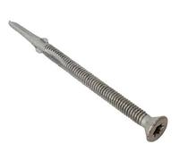 Forgefix Techfast Timber To Steel Screws 5.5 X 50mm - Box Of 100 For Heavy Duty Applications