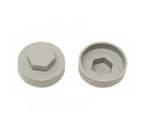 Forgefix TFCC16GG Techfast Cover Cap Goosewing Grey 16Mm (Pack 100)