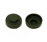 Forgefix TFCC19OG Techfast Cover Cap Olive Green 19Mm (Pack 100)