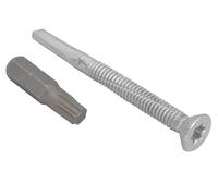 Forgefix TFCH5560 Techfast Roofing Screw Timber - Steel Heavy Section 5.5 X 60Mm Pack 100