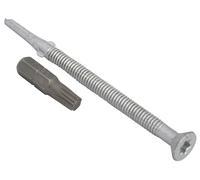 Forgefix TFCH5585 Techfast Roofing Screw Timber - Steel Heavy Section 5.5 X 85Mm Pack 50