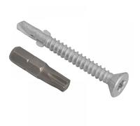 Forgefix TFCL4838 Techfast Roofing Screw Timber - Steel Light Section 4.8 X 38Mm Pack 100