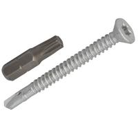 Forgefix Tfcl5560 Techfast Roofing Screw Timber - Steel Light Section 5.5 X 60mm Pack 100 Fortfcl5560