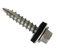 Forgefix Tfhw16Gp63100 Techfast Metal Roofing To Timber Hex Screw T17 Gash Point 6.3 X 100mm Box 100 Fortfh63100