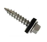 Forgefix TFHW16GP63150 Techfast Metal Roofing To Timber Hex Screw T17 Gash Point 6.3 X 150Mm Box 50