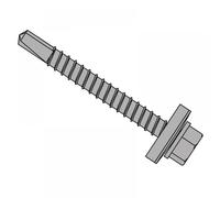 Forgefix TFHW16SD5532L Techfast Roofing Sheet To Steel Hex Screw & Washer No.3 Tip 5.5 X 32Mm Box 100