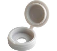 Forgefix 100HCC10 Hinged Cover Cap Grey No.6-8 Bag 100