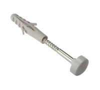 Forgefix W.c. Fixing Kit White Cap M6 X 80mm (1 Pair) Multi Colour (M6 X 80mm)