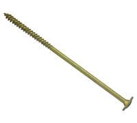 Forgefix Wafer Head Torx Compatible Construction T40 Screws Tan 8X360Mm Tub 20 in Gold Forgefix Gold