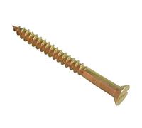 Forgefix Wood Screws, Slotted, Csk, Br Multi Colour (1.1/2In X 6 Forgepack 12)
