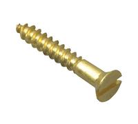 Forgefix Wood Screws, Slotted, Csk, Br Multi Colour (3/4In X 4 Forgepack 45)