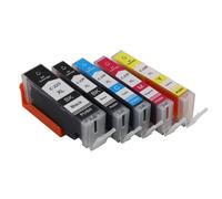 Forgekael 250 251 PGI250 CLI251 Ink Cartridge 4-pack Compatible With Printer Supplies IP7220 MX722 MX922 IX6820 IP8720 MG7120 MG7520(1Set 5colors)