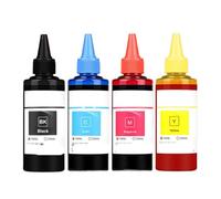 Forgekael 4 Color Refillable Dye Ink Bottle 604 604XL Compatible With XP-2200 XP-2205 XP-3200 XP-3205 XP-4200 XP-4205 WF-2910DWF WF-2950