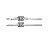 Forgekael 4mm Double Joint Shafts Compatible With SCX24 ProSteer And Planet Front Axle 2-Piece Set