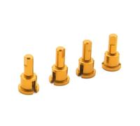 Forgekael 4Pcs Differential Cup Reduction Joint RC Car Parts Compatible With A949 A959 A969 A979 K929 Model Car Aftermarket(Golden)