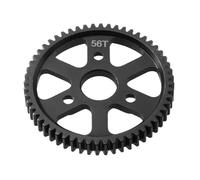 Forgekael Compatible With 1 10 Scale RC Car Models Harden Steel 54T 56T 58T 62T 65T 68T Main Spur Gear 0.8M 32P 3960 Aftermarket(56T)