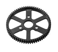 Forgekael Compatible With 1 10 Scale RC Car Models Harden Steel 54T 56T 58T 62T 65T 68T Main Spur Gear 0.8M 32P 3960 Aftermarket(65T)
