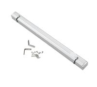 Forgekael Compatible With 1 10 Scale RC Car Models Side Roof Tent Shade Awning Rain Canopy Camping Tent Aftermarket(Silver)