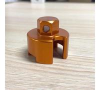 Forgekael Front Fork Cap Socket Wrench Tool Compatible with WP 4CS Forks Motorcycle Models 125 250 300 350 450 500 EXC-F EXC SIX-Days XC-W XCF-W 6Days 2013 2016 Universal Fit(Orange)