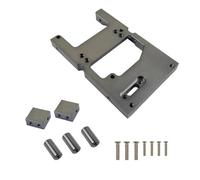 Forgekael Metal Steering Servo Mounting Bracket Compatible With RC Car Models B14 B24 C14 C24 Q65 MN D99S MN45 Aftermarket Replacement(Titanium)