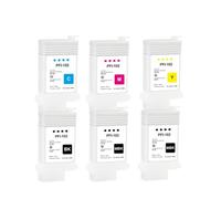 Forgekael PFI-102 Refillable Ink Cartridge Compatible With Printer Supplies IPF605 IPF700 IPF710 For Part Number PFI102