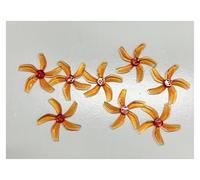 ForGEMFAN 4Pairs 8Pcs D51 2020 2x2x5 2inch 50.3mm 5-Blade PC Propeller 1.5mm for RC FPV Racing Freestyle Tinywhoop BETA85X Drone(Whisky)