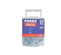 Forgepack FPWASH3 Flat Washers - Light Duty - Zinc Plated M3 (Pack Of 120)