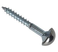 ForgePack Mirror Screws | 1 1/2" x 8 | Chrome Plated | Pack 8