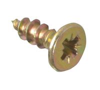 ForgePack Multi-Purpose Single Thread Screws | 3.0 x 10mm | Zinc Yellow Passivated | Pack 80