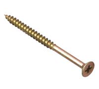 ForgePack Multi-Purpose Single Thread Screws | 5.0 x 70mm | Zinc Yellow Passivated | Pack 10