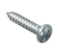 ForgePack Self-Tapping Screws Pan Head | 3/4" x 8 | Zinc Plated | Pack 30