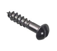 ForgePack Wood Screws - Black Japanned | 3/4" x 8 | Black Japanned | Pack 25