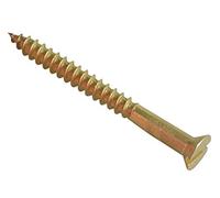 ForgePack Wood Screws - Solid Brass | 1 1/2" x 6 | Solid Brass | Pack 12