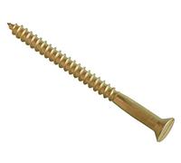 ForgePack Wood Screws - Solid Brass | 3" x 12 | Solid Brass | Pack 4