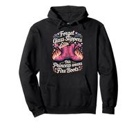 Forget Glass Slippers This Princess Wears Fire Boots Pullover Hoodie