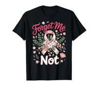 Forget Me Not Alzheimers Awareness Dementia Support Value Graphic T-Shirt
