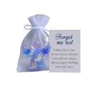 Forget Me Not Angel Gift, Pocket Hug Keepsake with Warm Card, Memorial Comfort Gift for Loss of Loved Ones,Sympathy with Warm Card, Remembrance Angel for Grief Support & Healing
