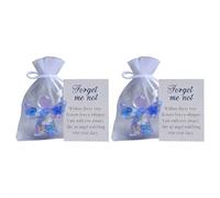 Forget Me Not Angel Gift, Pocket Hug Keepsake with Warm Card, Memorial Comfort Gift for Loss of Loved Ones,Sympathy with Warm Card, Remembrance Angel for Grief Support & Healing