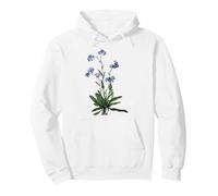 Forget me not blue flower Plant Lover for Couples Pullover Hoodie