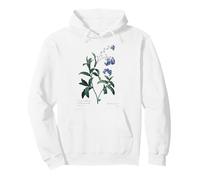 Forget me not blue flower Plant Lover for Couples Pullover Hoodie