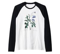 Forget me not Blue Flower Plant Lover for Couples Raglan Baseball Tee