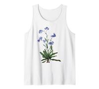 Forget me not Blue Flower Plant Lover for Couples Tank Top