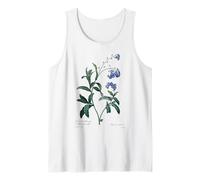 Forget me not Blue Flower Plant Lover for Couples Tank Top
