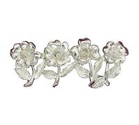 Forget Me Not Brooch, Remembrance Flowers, Handcast in Fine Pewter By William Sturt