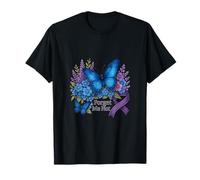 Forget Me Not Butterfly Lovers Memorial Serenity T-Shirt