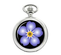 Forget-me-not Full Hunter Pocket Watch