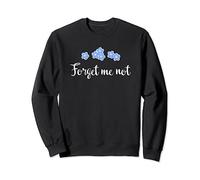 Forget Me Not Garden Flower Floral Ornament Sweatshirt