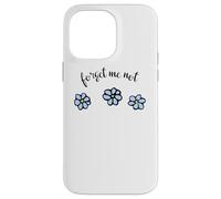 Forget Me Not Garden Flowers Floral Case for iPhone 14 Pro Max