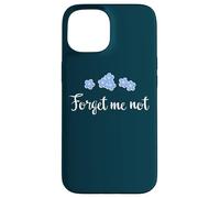 Forget Me Not Garden Gardener Flowers Ornament Case for iPhone 15